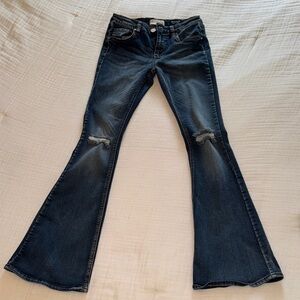 Urban heritage flare jeans